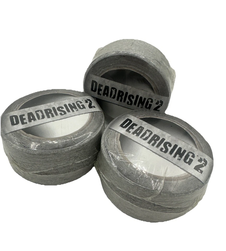 VTG Y2K Dead Rising 2 Capcom T Shirt Weapon Combo Promo Duct Tape New Kit - Image 1 of 4