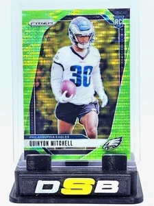 2024 Panini Prizm - Rookies Quinyon Mitchell #381 Pulsar Prizm verde neón (RC) - Imagen 1 de 2