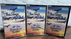 THEN SINGS MY SOUL All-Time Inspirational Favorites 3 Cassettes 1983 RCA/WORD - Picture 1 of 4