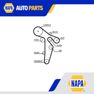 Timing Belt fits AUDI A4 B8 2.0D 07 to 15 Gates 03L109119G 03L109119C 03L109119J - Picture 1 of 8