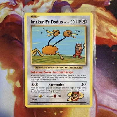 Pokémon TCG Imakuni Doduo Evolutions Card 112/108 Regular Secret Rare - Image 1 of 2