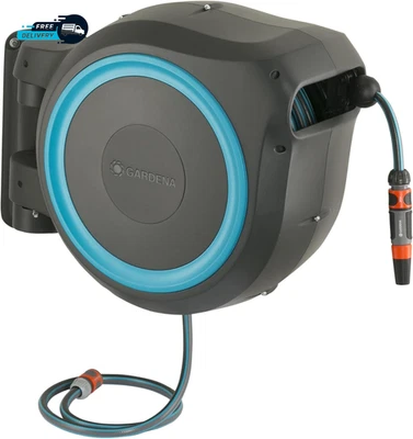 (18630) Retractableen H Reel 115' X 1/2" Wall Mounted, Automatic Retraction  - Image 1 of 2