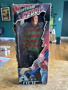 Very Rare Nightmare Feddy Freddy Kruger KO Action Figure Doll 1980’s Elm Street - Picture 1 of 15