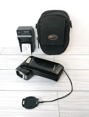 SANYO☆ Xacti VPC-CG10 MPEG-4 HD 10MP Dual Camera/Camcorder~ CMOS TESTED & WORKS! - Image 1 of 4