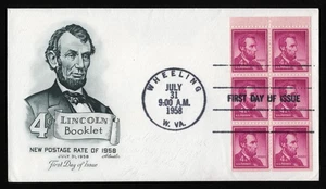 #1036b 4c Lincoln, Artmaster H/C FDC **ANY 5=FREE SHIPPING** - Picture 1 of 1
