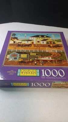 RARO Nuevo Precintado CHARLES WYSOCKI 1000 PIEZAS ARENA Y MAR Foto 1 de 4