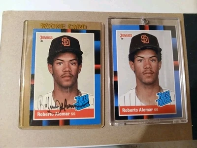88 Donruss☆ROBERTO ALOMAR#34☆RC☆RARE●ERRORS●NM-MINT  ( HOF ) INK ERROR &BONUS 💰 - Image 1 of 4