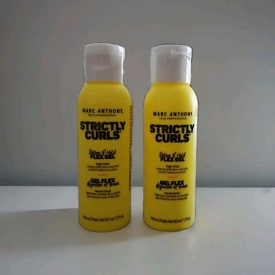 2X MARC ANTHONY Strictly Curls Define & Hold Flex Gel 1.7 FL OZ Each NWOB - Image 1 of 2