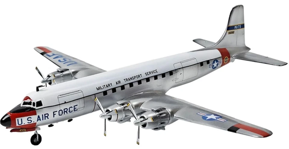 USAF C-118 Liftmaster 1:144 Plastic Model Kit ACADEMY - Image 1 of 4