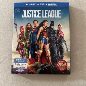 DC’s Justice League - Blu-Ray + DvD - Brand New And Sealed - Picture 1 of 3