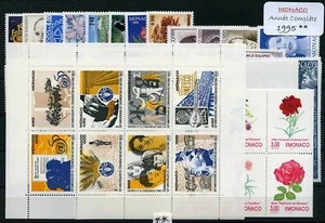 MONACO JAHR 1995 KOMPLETT NEUE BRIEFMARKEN XX - LUXUS - Bild 1 von 1