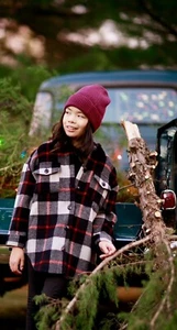 NWT Gap Kids Girl Size Small Plaid, Lined Shacket Style Jacket - Picture 1 of 4