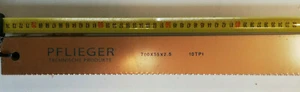 Maschinensägeblatt HSS (742)700 x 55 x 2,5mm 10TPI Metallsägeblatt Pflieger NEU - Bild 1 von 3
