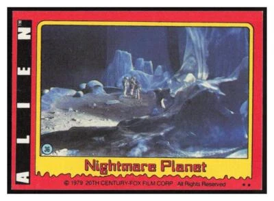 1979 Topps Alien #36 Nightmare Planet - - Image 1 of 2
