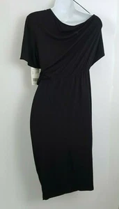 Vestido para mujer Robert Rodriguez negro con un hombro talla M precio de venta sugerido por el fabricante $275 - Imagen 1 de 9