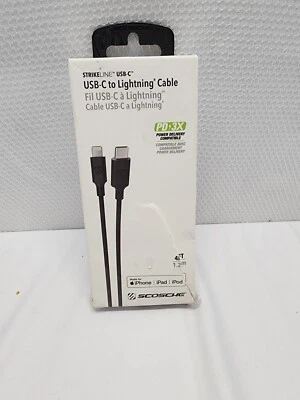 Scosche USB-C to Apple Cable 4' (CI44-SP) - Image 1 of 2