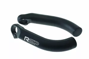 Aleación RSP Bicicleta Estilo Esquí Bicicleta Manillar Barras Extremos - Negro - Imagen 1 de 1
