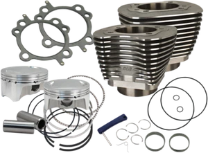 S&S Black 110" Sidewinder 4" Big Bore Kit for 2007-2017 Harley Twin Cam 910-0651 - Picture 1 of 1