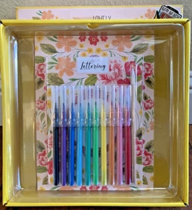 Art Kit Lovely Lettering Sketchbook Project Handwriting quotes craft Calligraphy - Picture 1 of 4