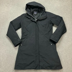 Patagonia Jacket Womens Medium Black Vosque 3-in-1 Parka H2NO Hood Lined Lady - Picture 1 of 23