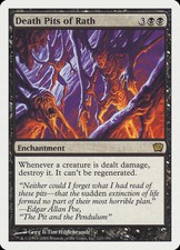 1X Death Pits of Rath Ninth Edition NM/EX MTG CARD