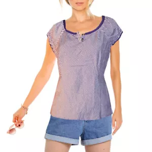 STREET ONE Oktoberfest Dirndl-Look Gipsy Top Bluse Häkelspitze STRETCH NEU Gr.38 - Bild 1 von 3