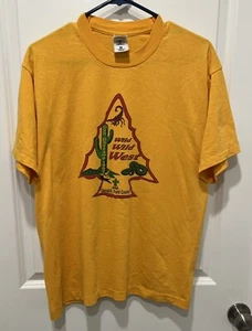 Vintage wild wild west cub daycamp 1997 tshirt single stitch Size L - Picture 1 of 3