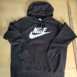 Nike Mens Large Hoodie Vintage Distressed Pakistan Faded Big Logo Y2K 90s - Picture 1 of 15