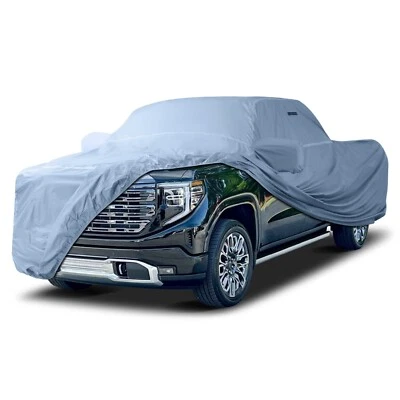 Чехол для грузовика премиум-класса 2007-2025 GMC Sierra 1500 с обычной кабиной, длина кузова 8 футов - Изображение 1 из 4