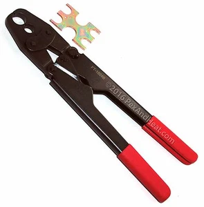 1/2" and 3/4" Pex Combo Crimping Tool for Copper Rings With GoNoGo Tool - Picture 1 of 3