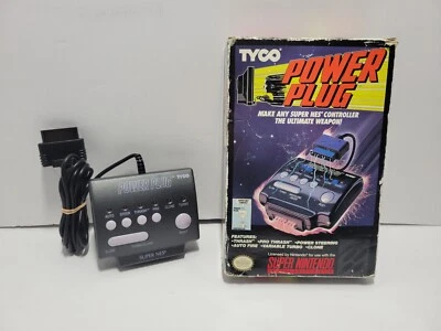 TYCO Power Plug Super Nintendo SNES Turbo Controller w/ Box - Image 1 of 4