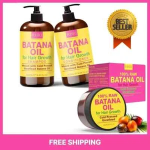 Batana Oil Shampoo & Conditioner Set Deep Conditioning & Hair Thickening - Picture 1 of 1
