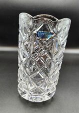 Waterford Marquis Crystal Oval Vase Amway Diamond Collection Made in Austria