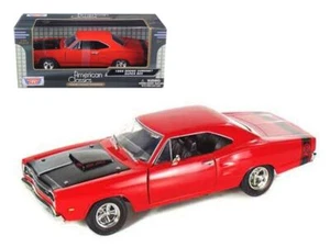 1969 Dodge Coronet Super Bee Red 1/24 Diecast Model Car by Motormax - Picture 1 of 1