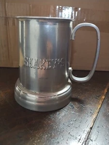 6 Vintage 1970's Shakey’s Pizza Metal Aluminum Beer Steins Mugs - Picture 1 of 7