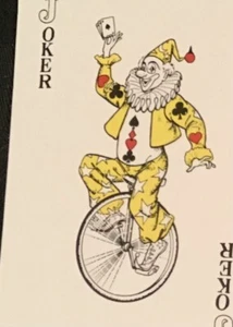 Swap Playing Card Vintage Joker Wild Turkey - Picture 1 of 3