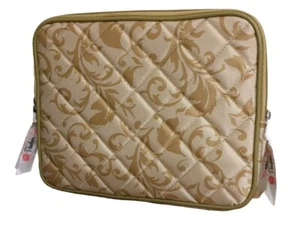 Penelope Ann Quilted Tablet Case for iPad, E-reader Golden Topaz 10.5" x 8.5" - Picture 1 of 7