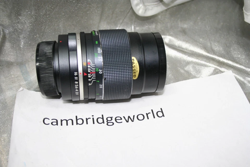 135mm f2.8 AUTO SUPER CARENA PRIME TELEPHOTO Lens f/ Exakta REAL & TWIN CAMERAS - Image 1 of 1