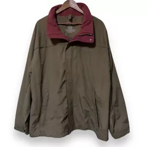 LL Bean Jacket Mens 2XL Nylon Storm Chaser Hooded Windbreaker NWOT - Picture 1 of 11