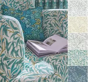 William Morris Upholstery Fabric WILLOW BOUGHS Sold By The Meter - 5 Colours - Picture 1 of 23