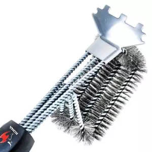 Kona Speed/Scrape Grill Bürste & Schaber mit Flexgriff - Edelstahl - Bild 1 von 6