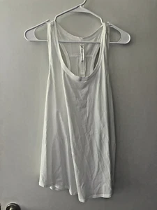Neu mit Etikett! Lululemon Größe 12 Love Tanktop * Plissee-Top Damen in Weiß - Bild 1 von 3