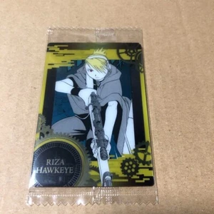 Fullmetal Alchemist Wafer Card 5 Riza Occhio di Falco Illustrazione Originale BANDAI Giappone - Foto 1 di 14