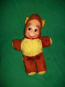 VTG JEE BEE PLUSH FLYING MONKEY CHIMP CHIMPANZEE RETRO TOY CARNIVAL FAIR KANSAS - Picture 1 of 5