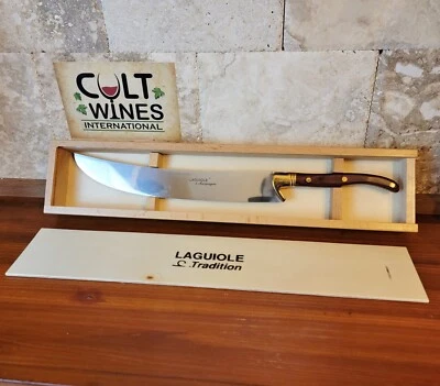 Laguiole 香槟刀带红木手柄演示盒 — 第 1/3 张图片