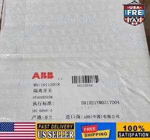 ABB Disconnect Switch OT400ES03K US Free TAX - Picture 1 of 1