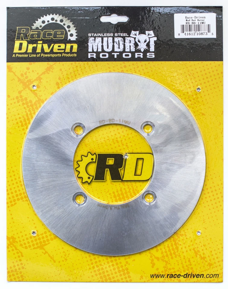 2010 - 2014 Yamaha Grizzly YFM550 - передний MudRat из нержавеющей стали тормоз ротор x1 - Изображение 1 из 1