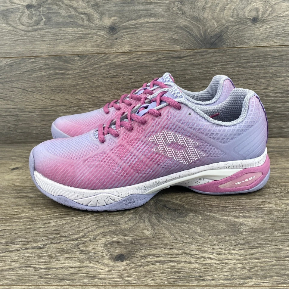 Zapatillas Tenis Lotto Mirage 300 III SPD W Rosa Blanco Cielo Cósmico Para Mujer 9.5 Foto 1 de 4