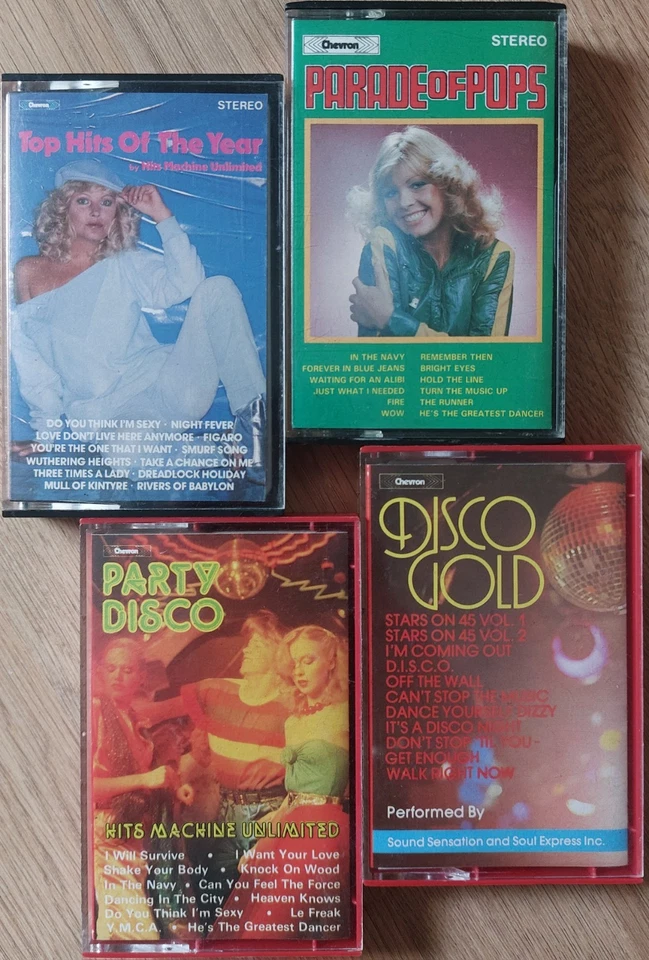 4 HITS MACHINE UNLIMITED SOUND SENSATION Albums PARADE OF POPS TOP HITS OF YEAR - Image 1 of 1