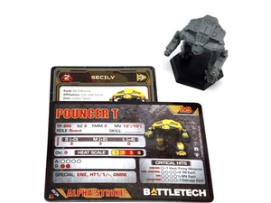 BATTLETECH POUNCER NEW SCULPT Plastic Miniature from Alpha Strike Box Set NEW - Picture 1 of 2